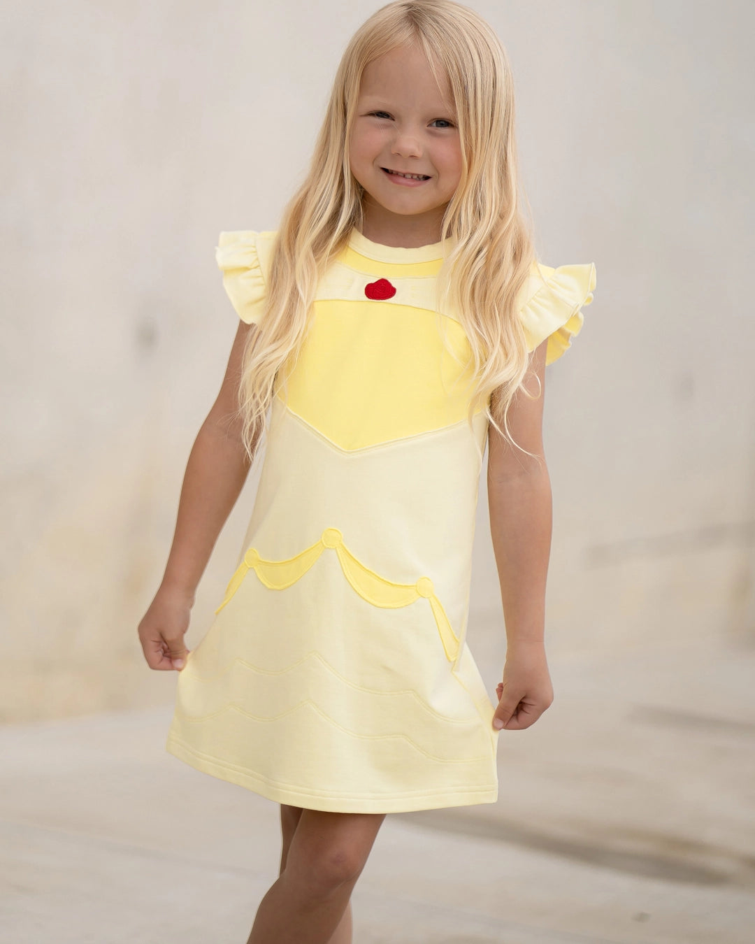 The Yellow Lamb Princess Playtime: Rose Dress