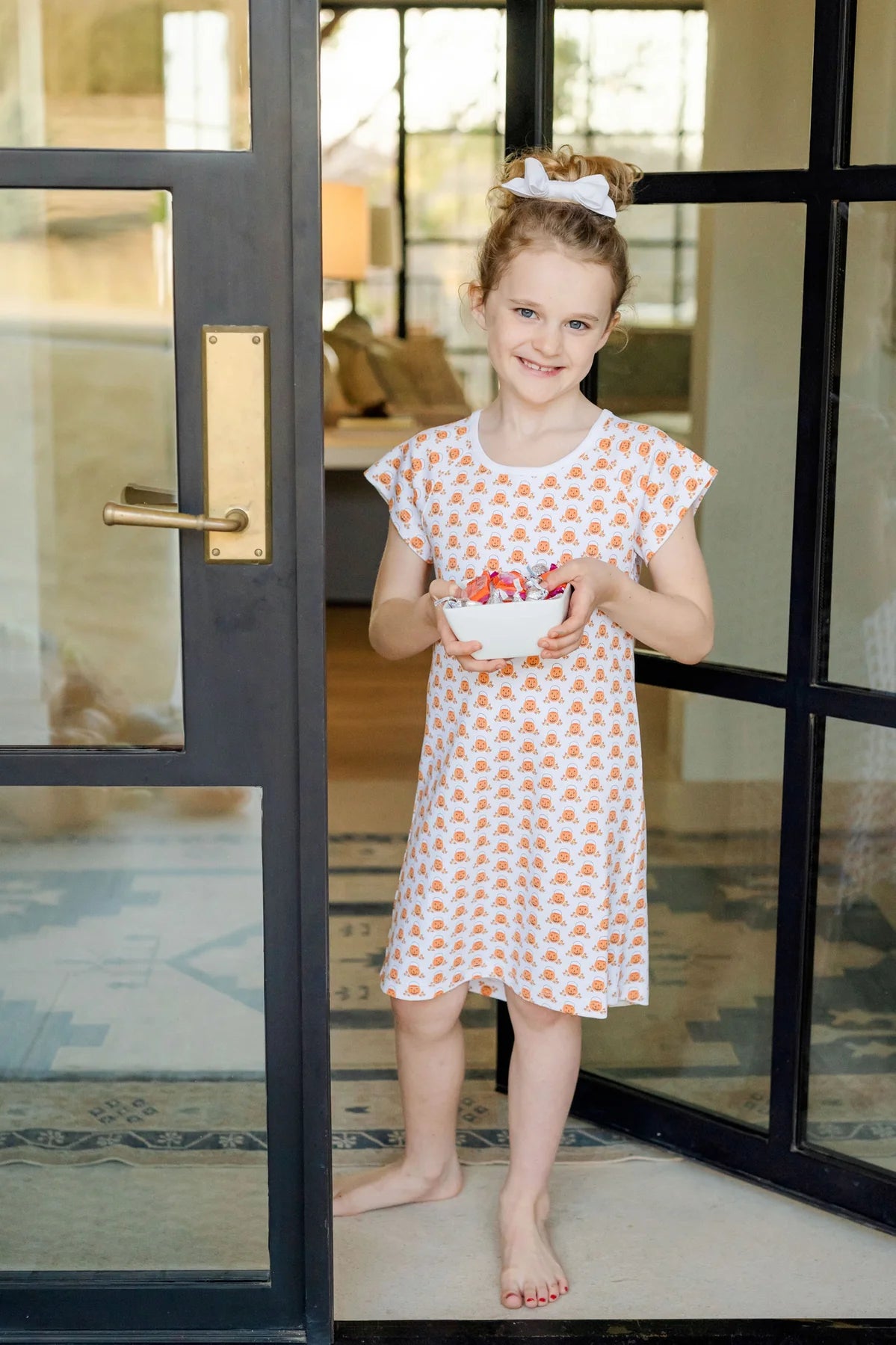 Lila and Hayes Sadie Girls' Pima Cotton Dress