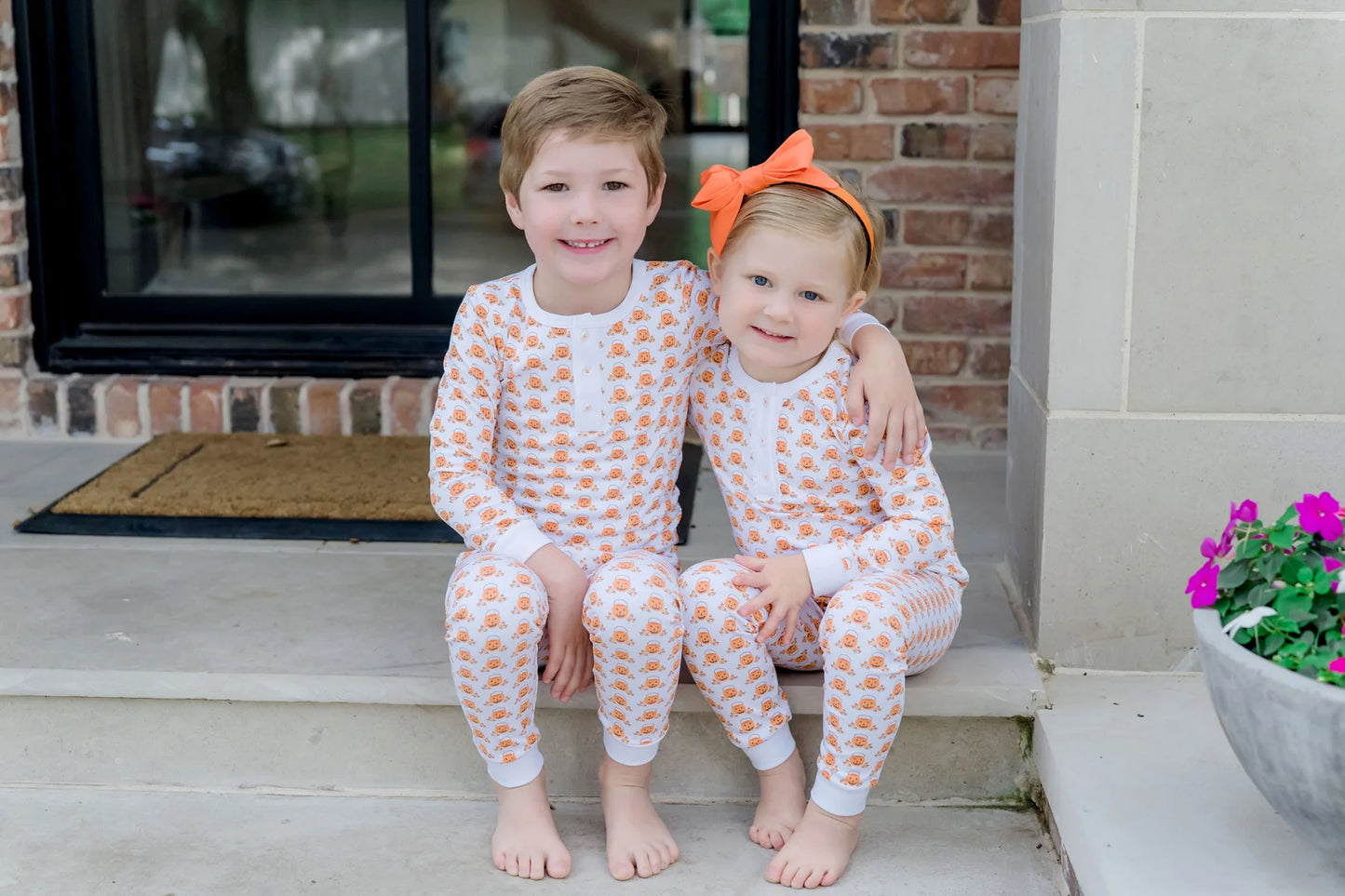 Lila and Hayes Alden Girls' Pajama Set - Trick or Treat