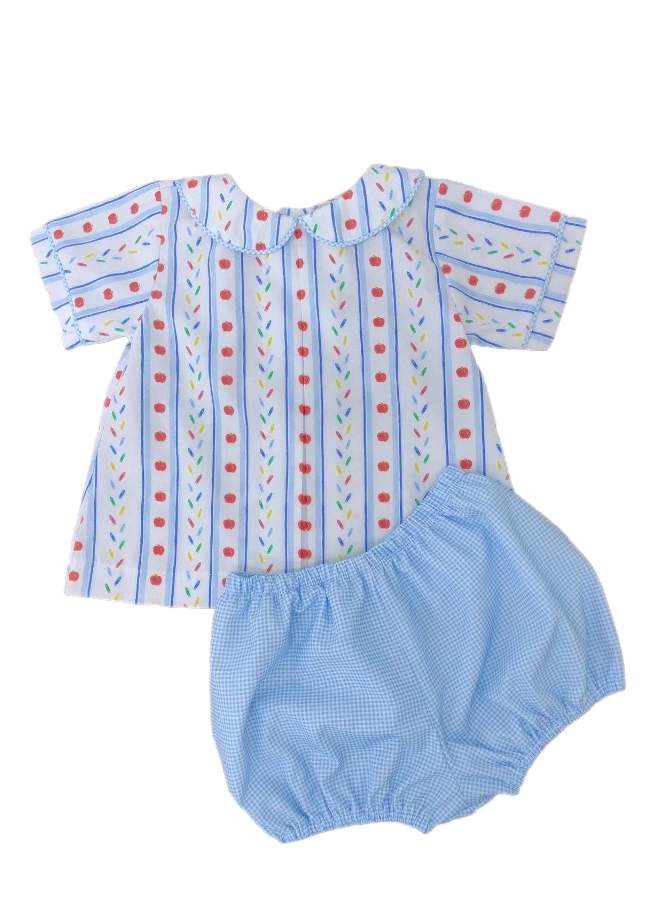James and Lottie Rory Diaper Set - Back to School