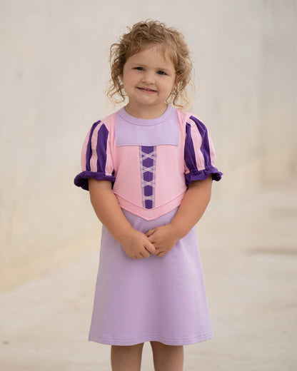 The Yellow Lamb Princess Playtime: Purple Dress