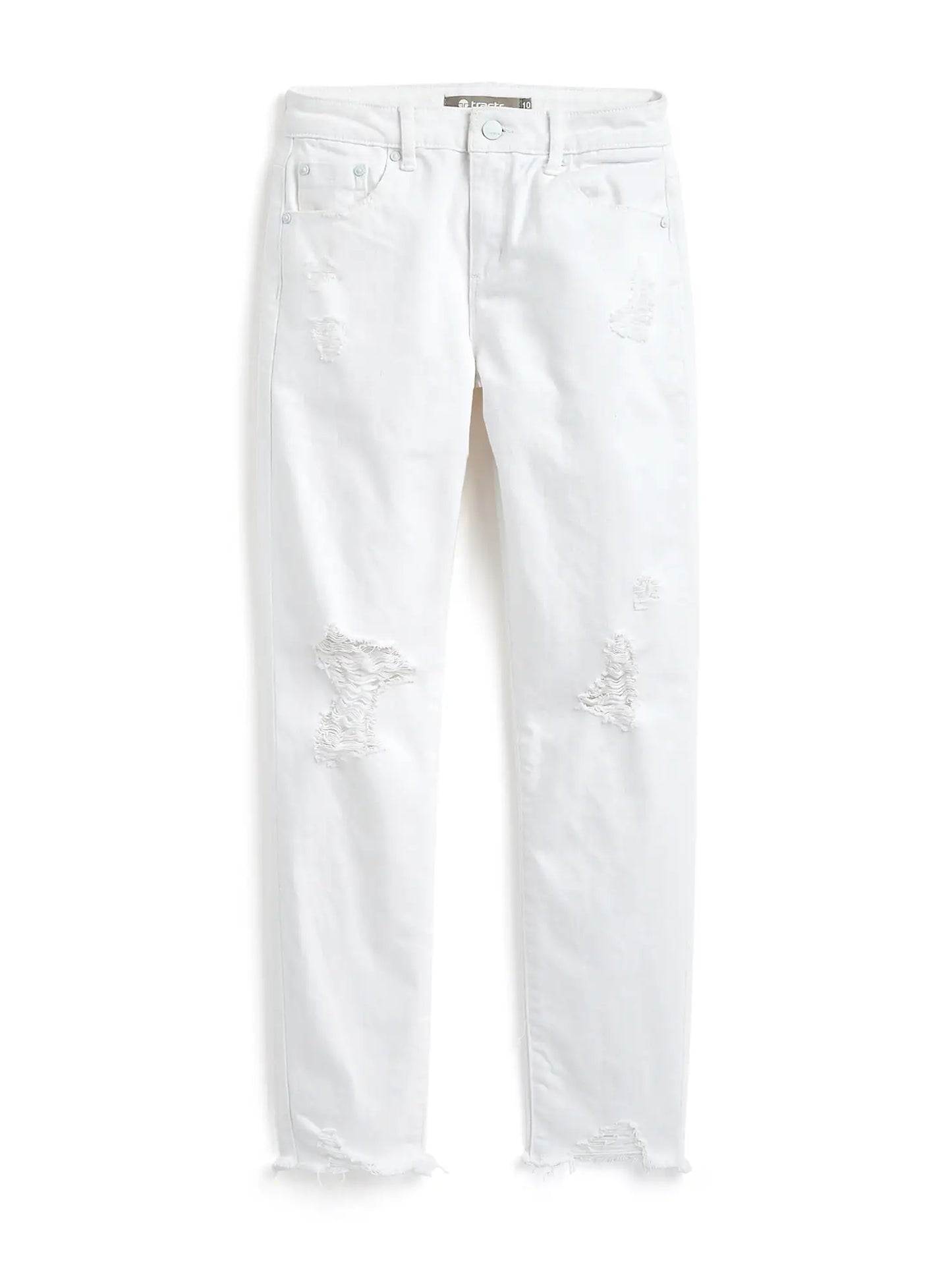 Tractr Jeans Girls-weekender Pants With Destruction
