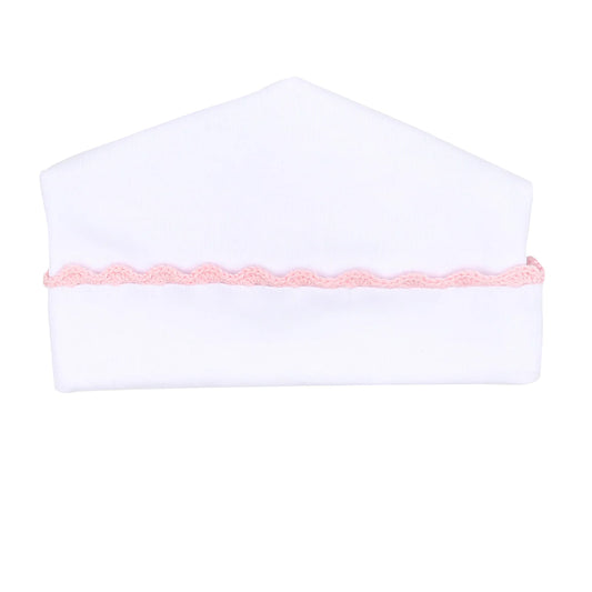 Magnolia Baby Baby Joy Embroidered Hat - Pink
