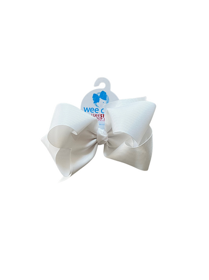Wee Ones King Grosgrain Bow (Knot Wrap) - Choose Color