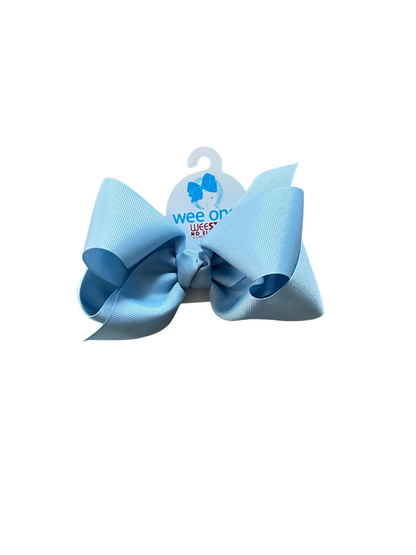 Wee Ones King Grosgrain Bow (Knot Wrap) - Choose Color